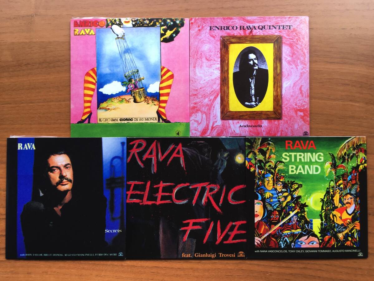 美品 Enrico Rava THE COMPLETE REMASTERED RECORDINGS ON BLACK SAINT & SOUL NOTE 5CD BOX-SET / Contemporary Jazz, Avant-garde Jazz_画像3