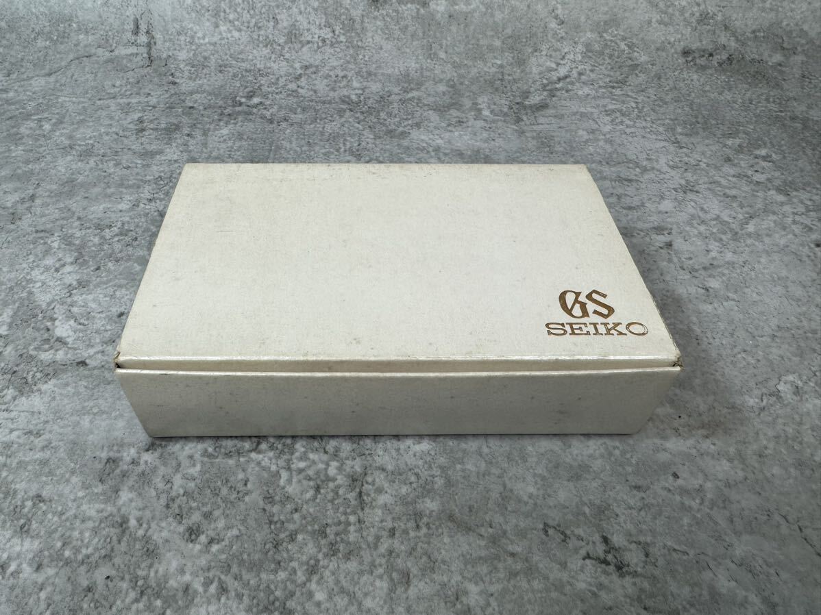 GRAND SEIKO Grand Seiko GS пустой коробка Vintage дерево коробка инструкция имеется 