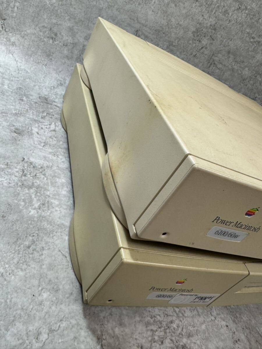  Vintage Apple Apple настольный персональный компьютер Macintosh 6100/60AV 6100/66 2 шт. суммировать Macintosh PC компьютер 