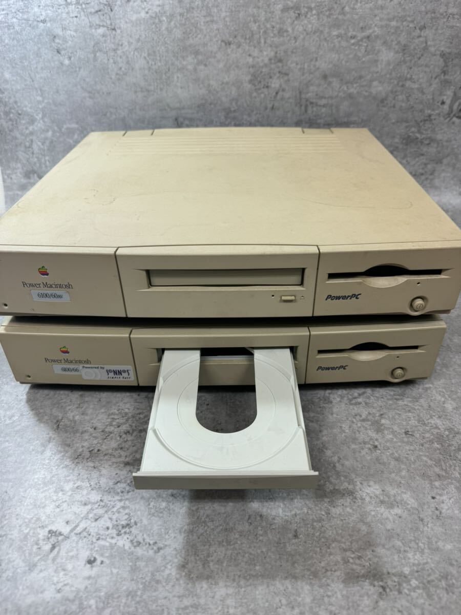  Vintage Apple Apple настольный персональный компьютер Macintosh 6100/60AV 6100/66 2 шт. суммировать Macintosh PC компьютер 