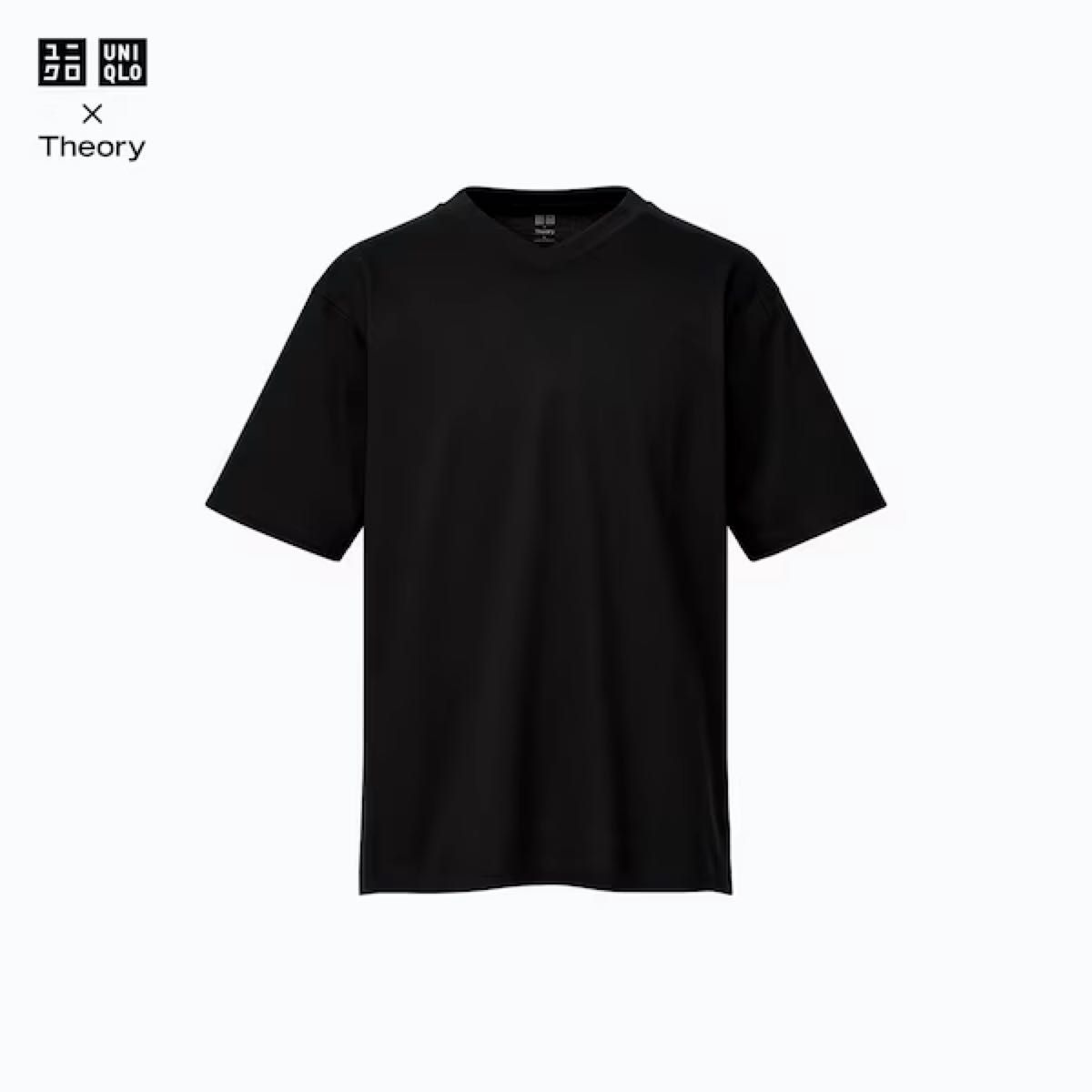 UNIQLO theory リラックスフィットVネックTシャツ XL