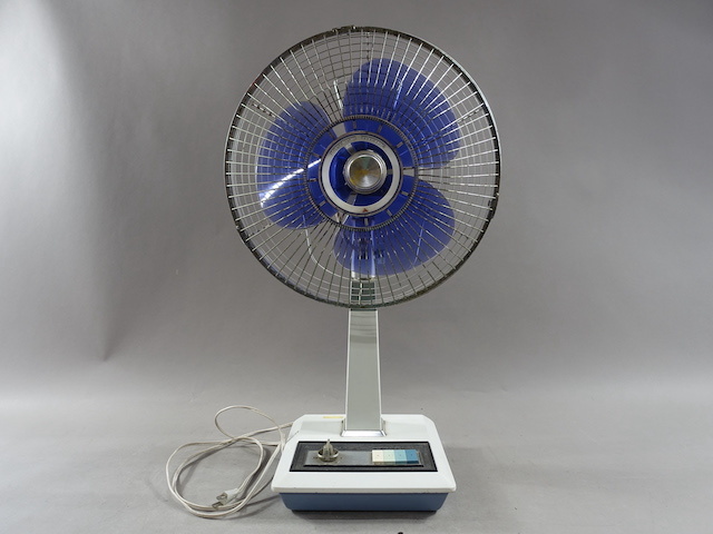 M3 electric fan MITSUBISHI ERECTRIC Mitsubishi electric fan that time thing R- 30U 3 sheets wings root operation goods electrical appliances consumer electronics 
