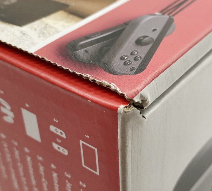 IZU 【中古品】 Nintendo Switch ニンテンドースイッチ 本体 グレー 旧型 〈034-240504-AS-06-IZU〉の画像10