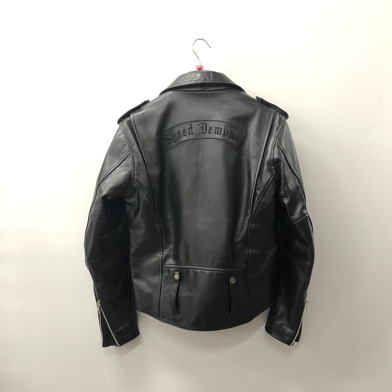 TEI 【中古品】 WEST COAST CHOPPERS ダブルライダースジャケット バイカー レザージャケット 38 ベルト欠品 〈145-240513-AT-5-TEI〉_画像2