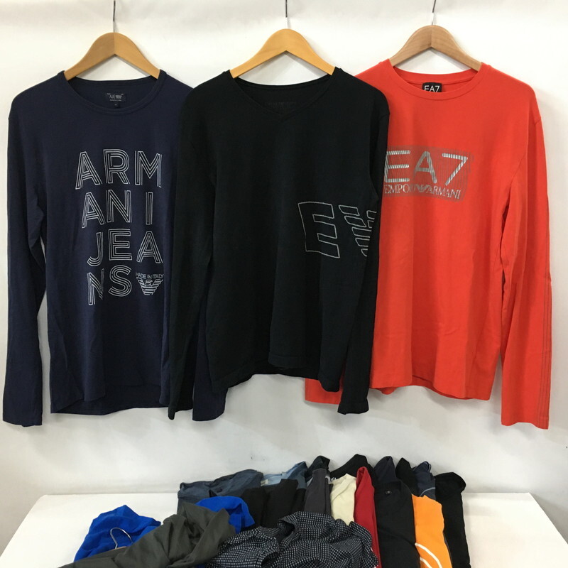 TEI 【現状渡し品】 EMPORIO ARMANI JEANS DIESEL エンポリオ アルマーニ ディーゼル Tシャツ ロンT 26点 〈141-240515-MK-26-TEI〉_画像4