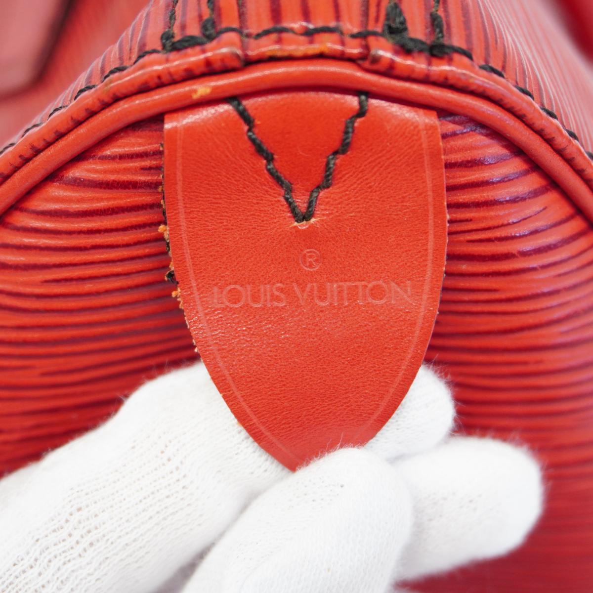 [4ib2161] Louis Vuitton ручная сумочка / epi / speedy 25/M43017/ka стойка Lien красный [ б/у ] женский 