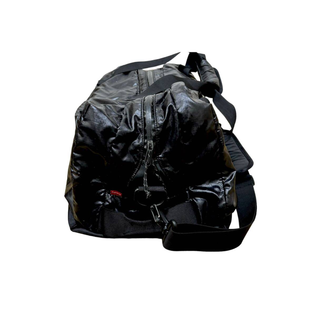 【即完売】大人気 Supreme 17AW Duffle Bag Black シュプリーム ボストンバッグ ダッフルバッグ ブラック 黒_画像5