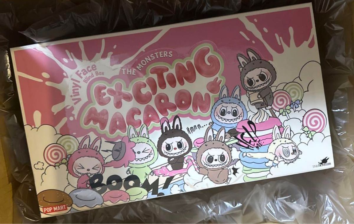 THE MONSTERS Exciting Macaron ぬいぐるみ シリーズ　Popmart BOX