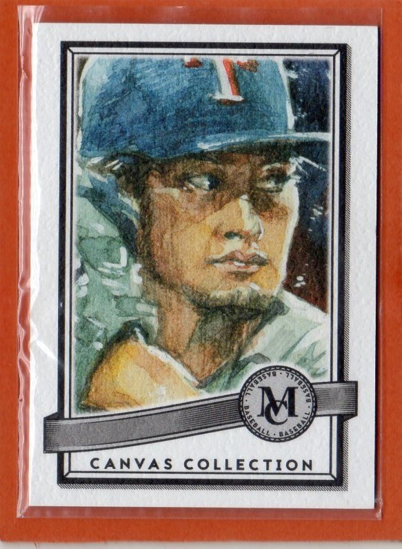 ●ダルビッシュ有　カード　Vol.246　2016TOPPS MUSEUM COLLECTION BASEBALL CANVAS COLLECTION #CC-25　テキサス・レンジャーズ_画像1