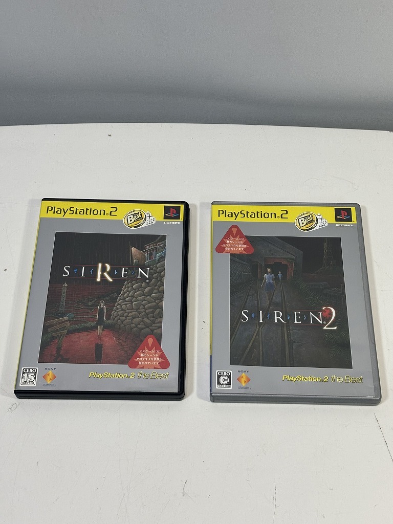 SIREN + SIREN2 セット サイレン PS2 PlayStation2 ソフト USED 中古_画像1