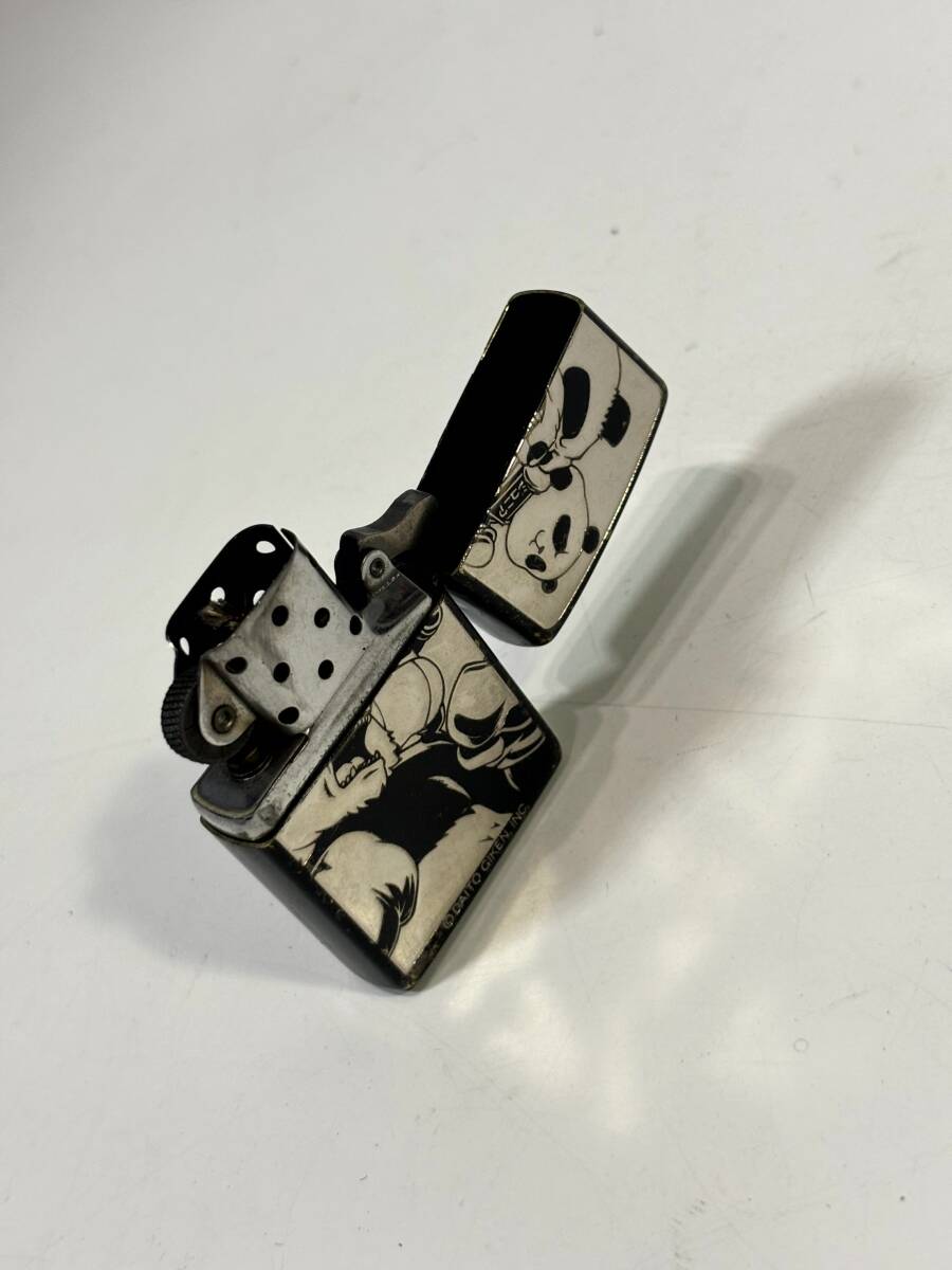 押忍 番長 ZERO ZIPPO ジッポ オイル ライター USED 中古 (R604の画像5