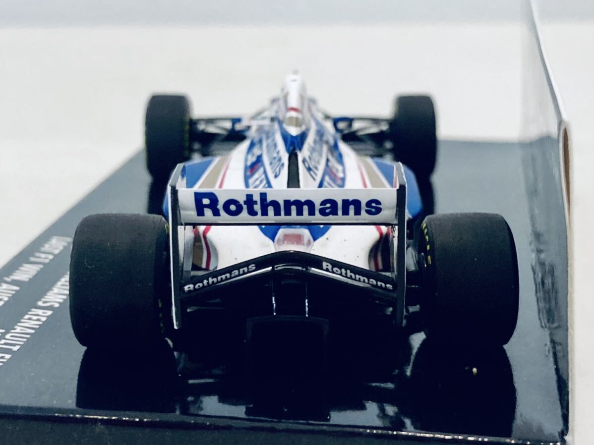 【送料無料】1/43 Minichamps Rothmans Williams Renault ウィリアムズ ルノー FW16B N.マンセル Last Win Australian GP 1994 タバコ仕様の画像10