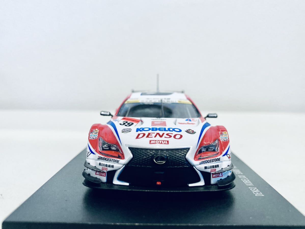 【送料無料】1/43 EBBRO デンソー コベルコ サード RC F #39 H.コバライネン-平手晃平 スーパーGT500 Rd1.岡山 2016 (Champion)_画像9