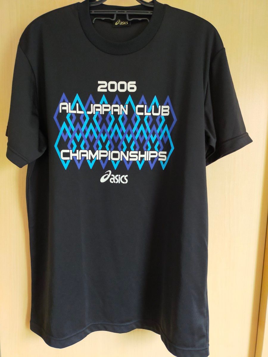 半袖Tシャツ　黒　アシックス　XL