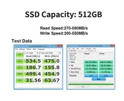 【6日間のSALE！】SSD Goldenfir 512GB SATA / 6.0Gbps 新品 2.5インチ 高速 NAND TLC 内蔵 デスクトップPC ノートパソコン ブラック_画像10