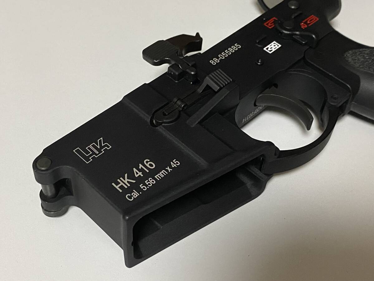 VFC / UMAREX HK416A5　V2ロワーレシーバー_分解時傷つきやすいヒンジ周辺も綺麗です