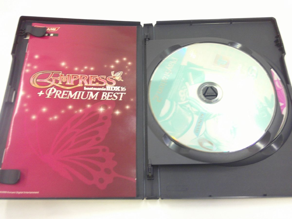 18 送￥310 0522$B07 PS2 beatmaniaⅡDX EMPRESS + PREMIUM BEST 中古品_画像2