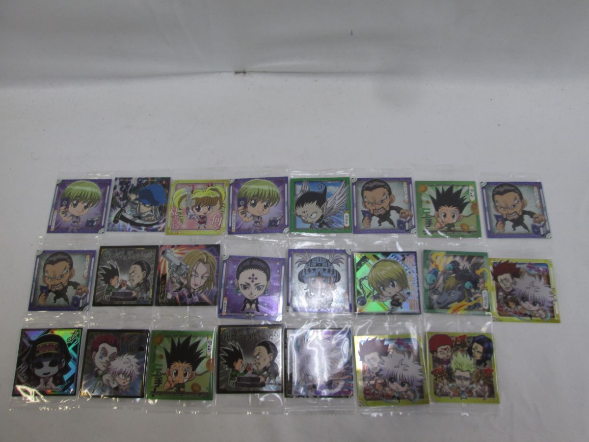 33 送60サ 0523$G09 HUNTER×HUNTER カード シール まとめ 中古品_画像3