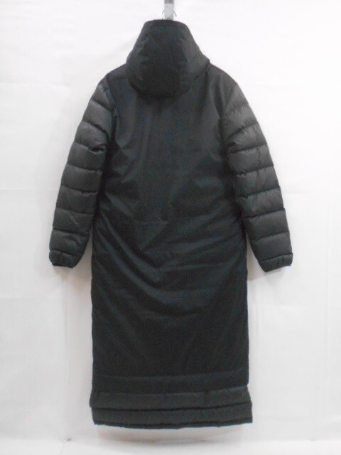 70 sending 120sa0514$D20 adidas Adidas down jacket bench coat long coat BQ6590 black size L secondhand goods 