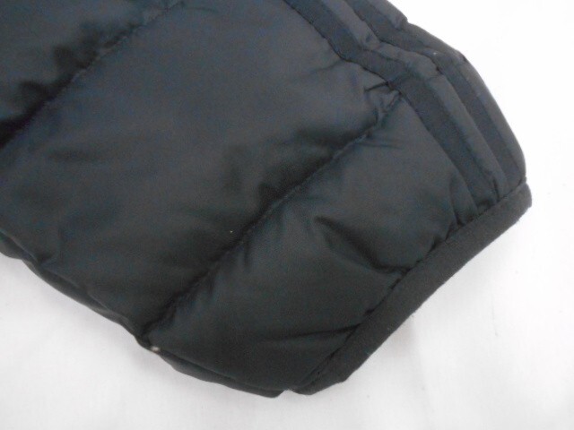 70 sending 120sa0514$D20 adidas Adidas down jacket bench coat long coat BQ6590 black size L secondhand goods 