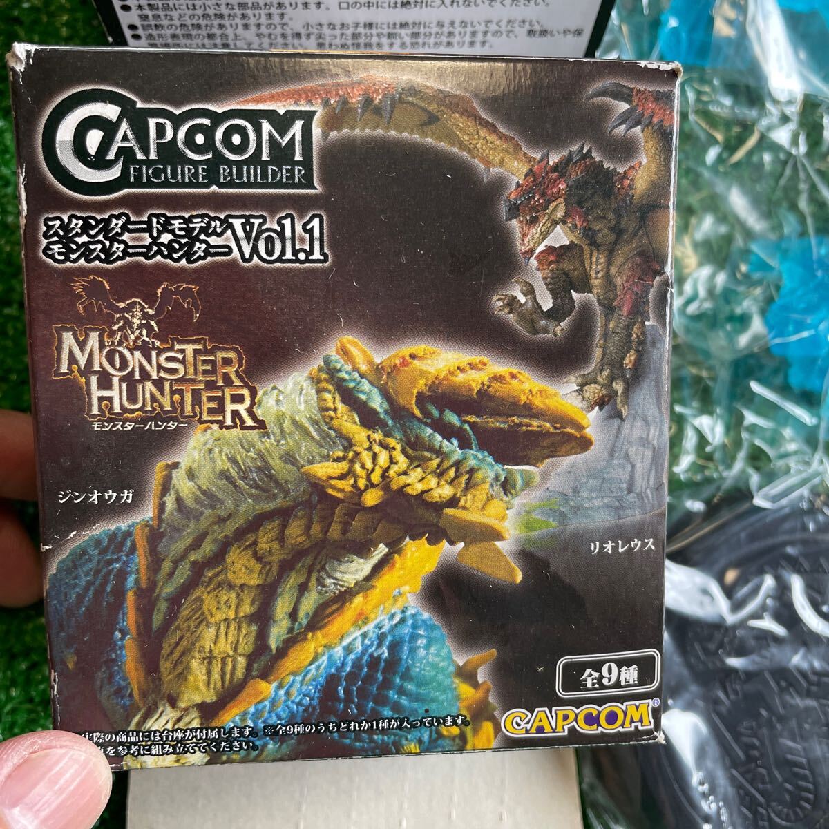CAPCOM Monstar Hunter Vol.1 стандартный модель Gin ouga прозрачный ver. не продается shengao Len 