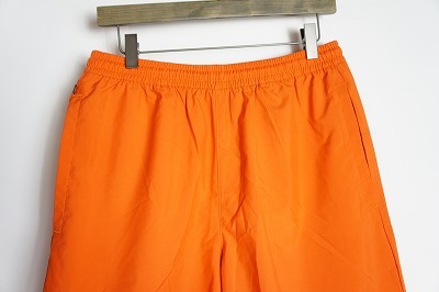 美品 ADIDAS アディダス M ADV WOVEN SHORT ナイロン ショート ハーフ パンツ ショーツ HR4259 オレンジ M 本物 511O_画像3