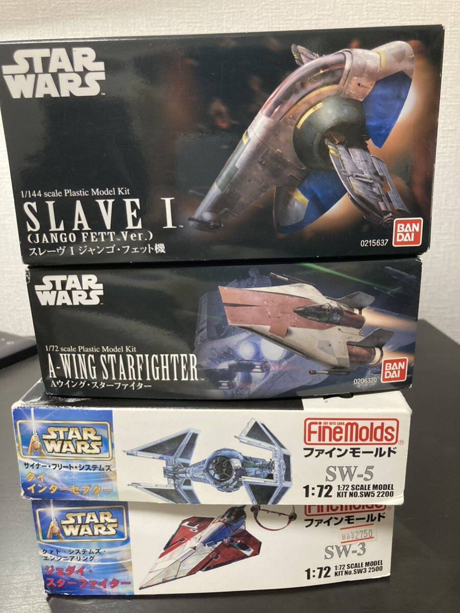  Star Wars plastic model set 