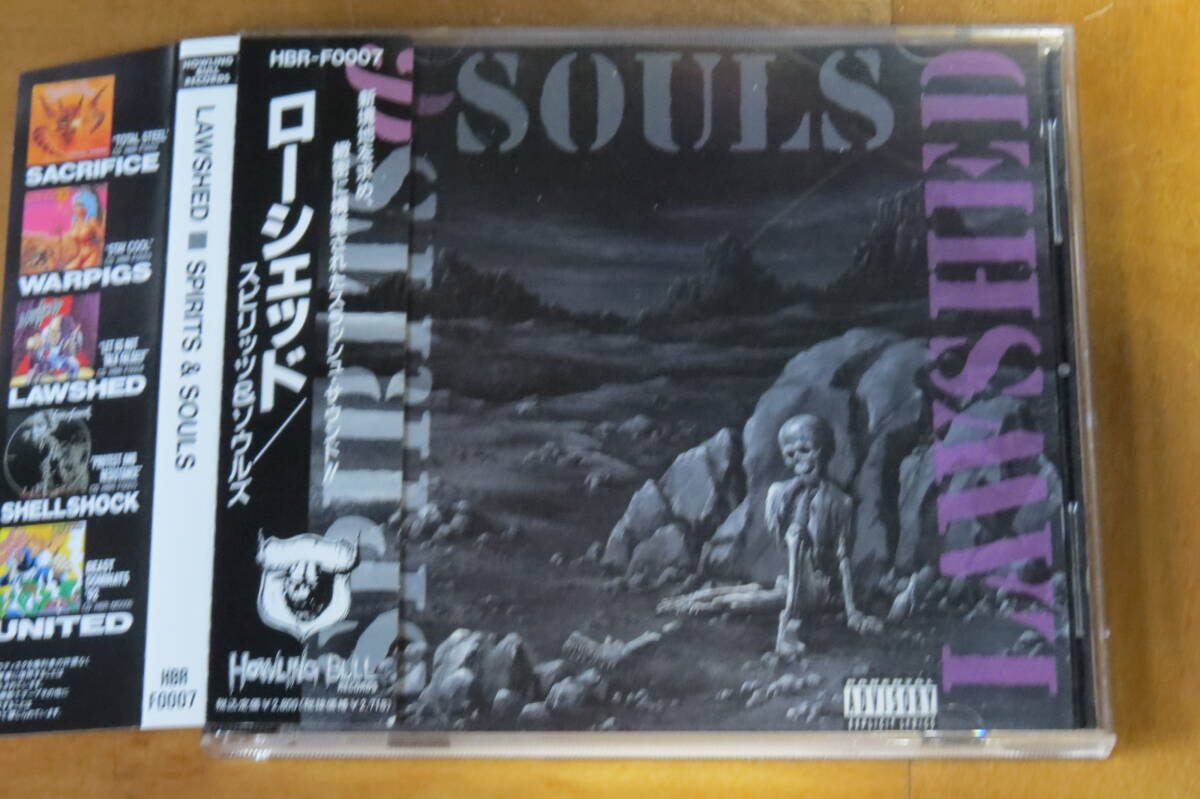 ローシェッド LAWSHED/SPIRITS & SOULS 帯付きの画像1