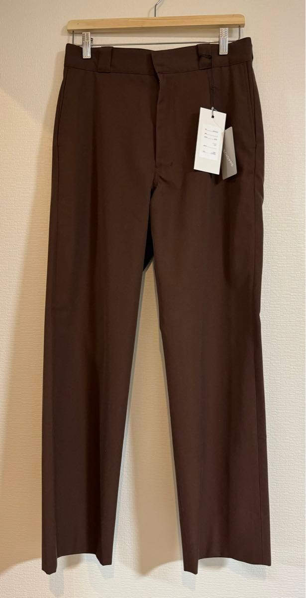 A.PRESSE Dress Chino Trousers BROWN 1