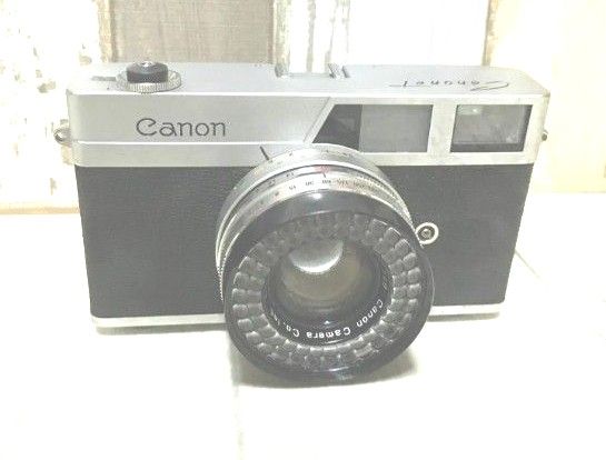  昭和レトロ カメラ Canon MODEL キヤノン コンパクト　ＣＡＮＯＮＴ
