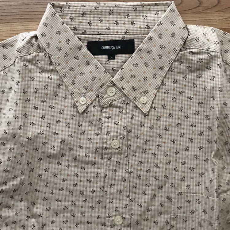 COMME CA ISM.B.D.SHIRT.コムサイズム.長袖シャツ_画像3