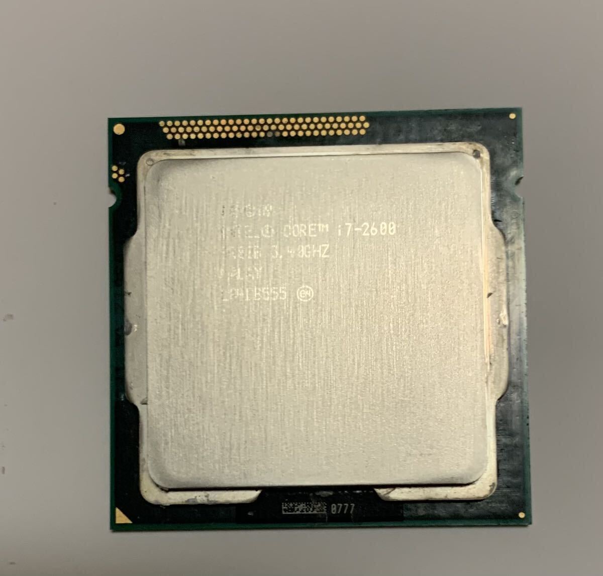 CPU インテル Intel Core i7 2600 プロセッサー 中古 動作未確認 ジャンク品 _画像1
