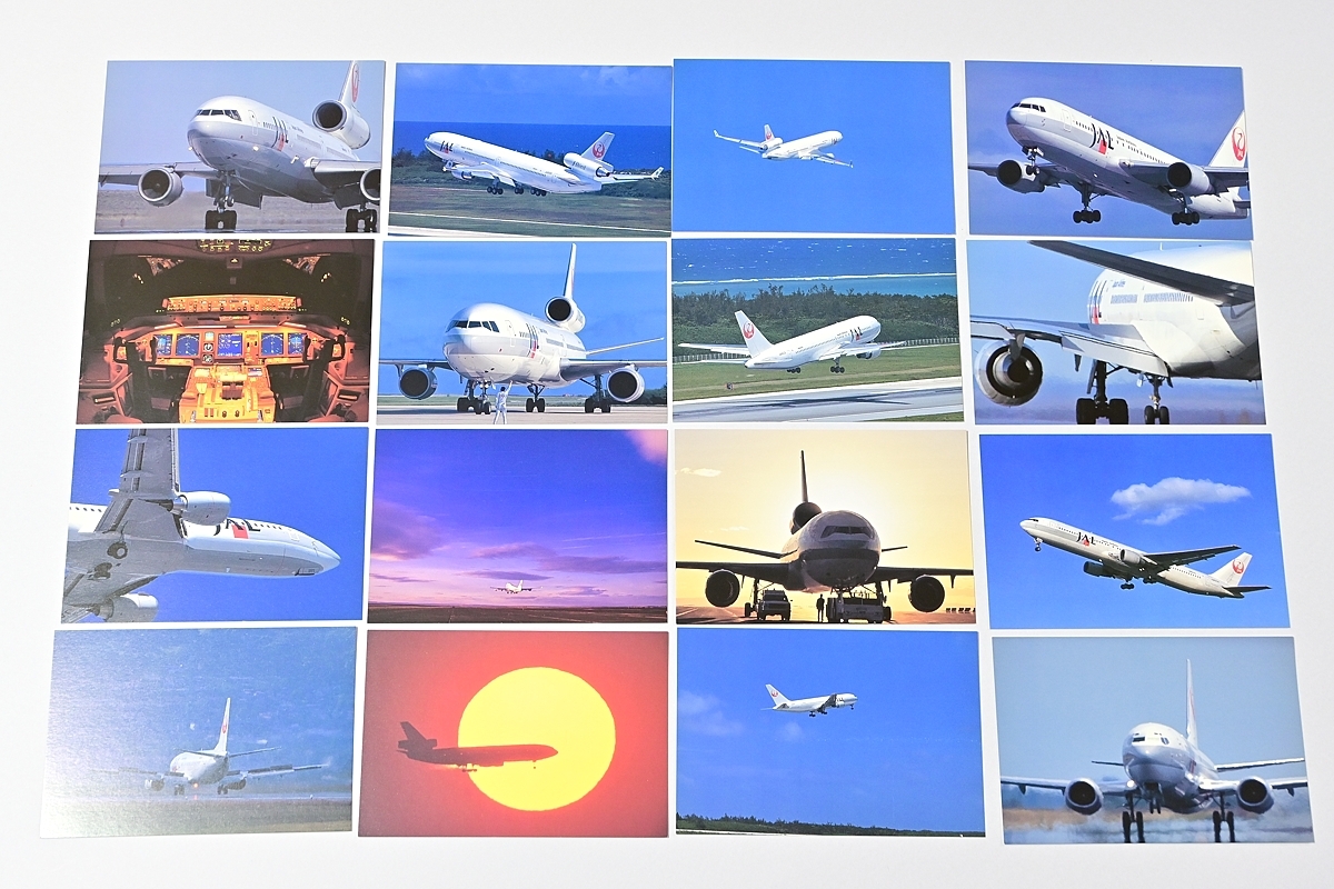 JAL 日本航空 DC-10 MD-11 等 ポストカード_画像1