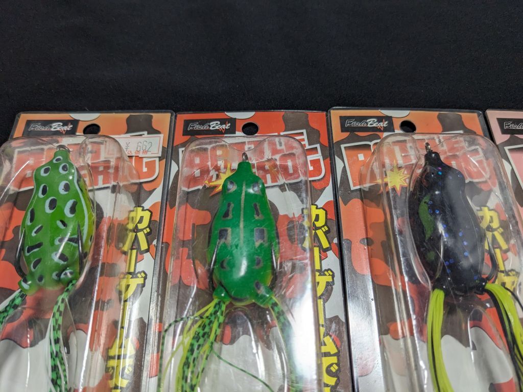 フィッシュビート バトルフロッグ 5個セット 新品1 Fish Beat BATTLE FROG フロッグ Frog ライギョ 雷魚 鯰 なまず ナマズ 中空フロッグ_画像2