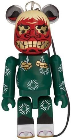 新品 MEDICOM TOY Happy BE@RBRICK 獅子舞 70% ソラマチ ベアブリック キーホルダー ストラップ /祭 獅子_画像1