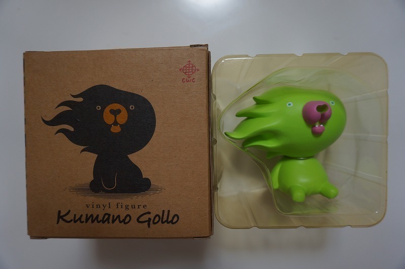 新品 kumano Gollo クマノゴロウ vinyl figure /フィギュア_画像3