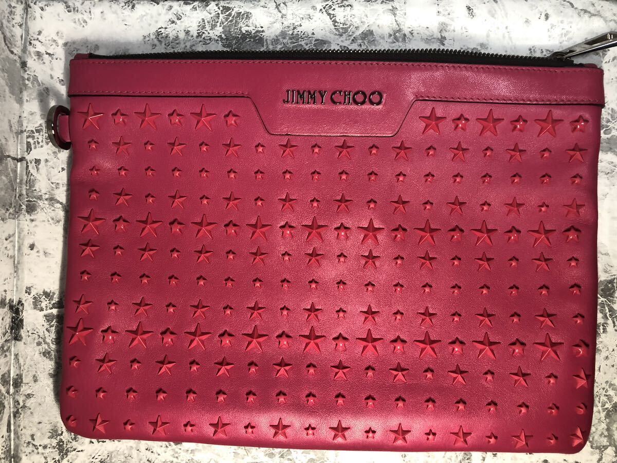 JIMMY CHOO Jimmy Choo clutch bag second bag 