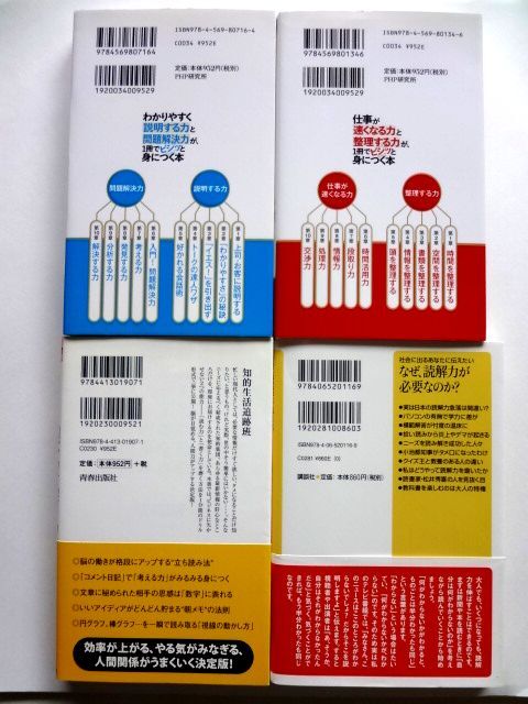 わかりやすく説明する力と問題解決力＋仕事が速くなる力と整理する力＋読む力と書く力が身につく＋なぜ読解力が必要か？ / 送料360円～_画像3