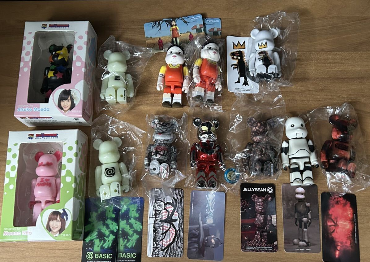 BE@RBRICK ベアブリック シリーズ 44 シークレットあり+ AKB前田敦子、仁藤萌乃_画像1