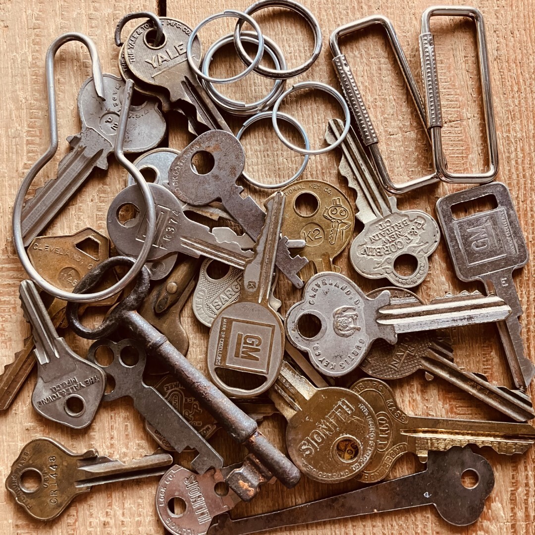  America. Vintage Key* кольцо для ключей |vintage|USA| ключ 