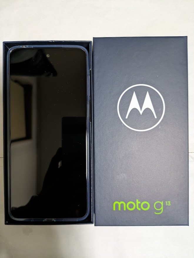 【新品未使用】moto g13 ラベンダーブルー Motorola(モトローラ) SIMフリー_画像1