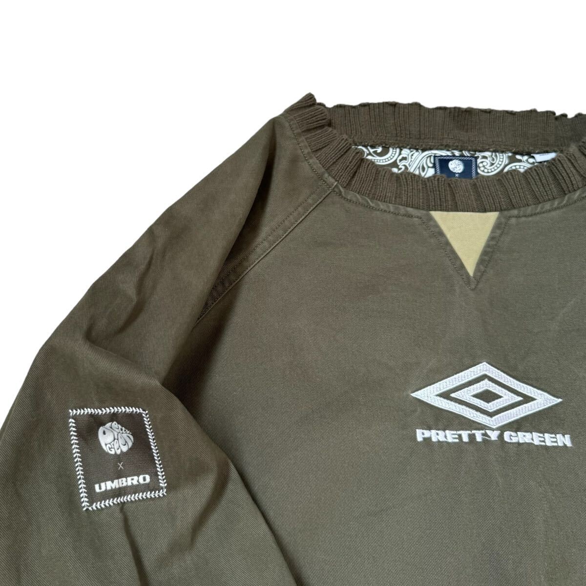 umbro pretty green アンブロ ドリルトップ プルオーバー umbro pretty green アンブロ ドリルトップ プルオーバー