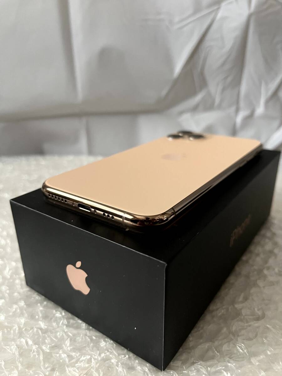 iPhone 11 Pro 256GB SIMフリー ゴールド MWC92J/A 美品 バッテリー89%_画像3