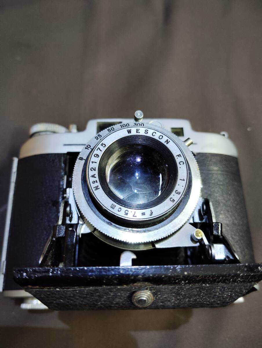 アンティークカメラ WESTER S-2 ジャバラカメラ No63297 中古長期保管品の画像5