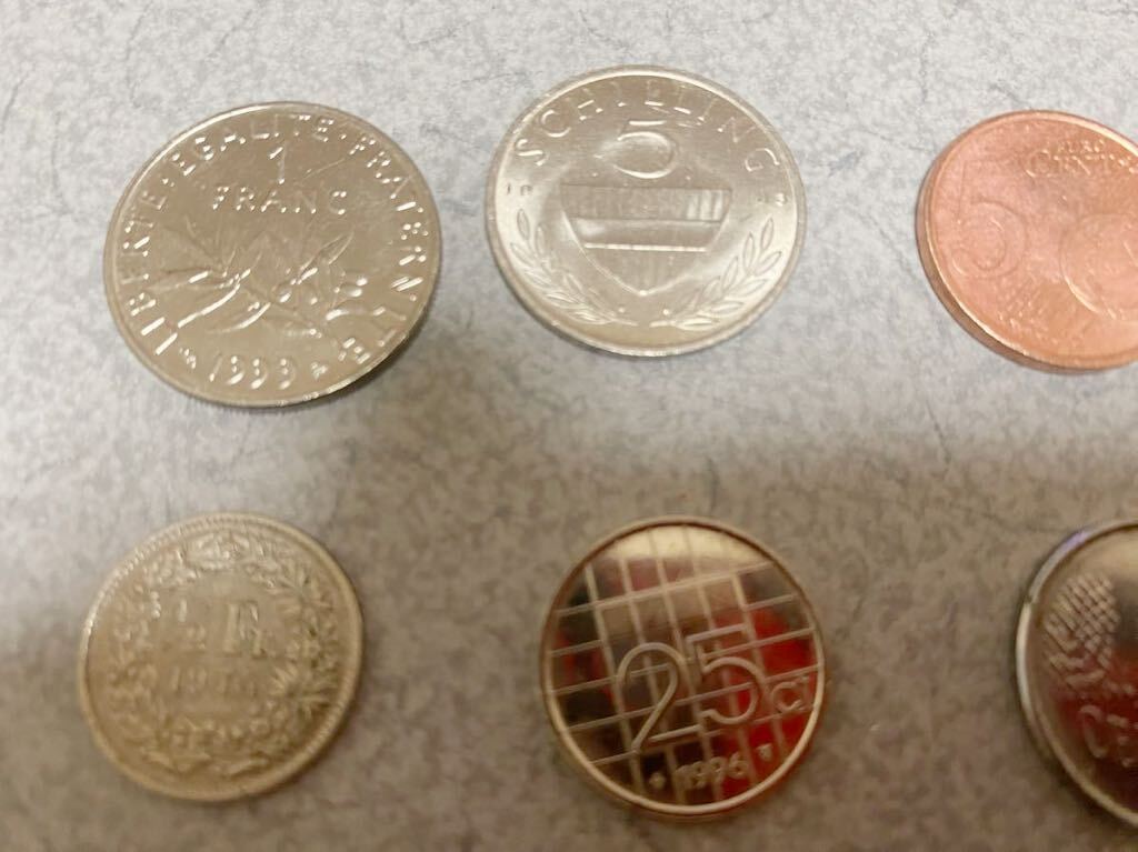 ヨーロッパ　ニュージーランド　プラジル硬貨11枚セット_画像7