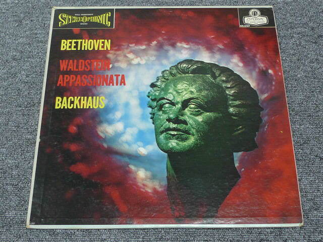 英LONDON盤 CS.6161 バックハウス ベートーヴェン：ピアノ・ソナタ第21番「ワルトシュタイン」,第23番「熱情」の画像1