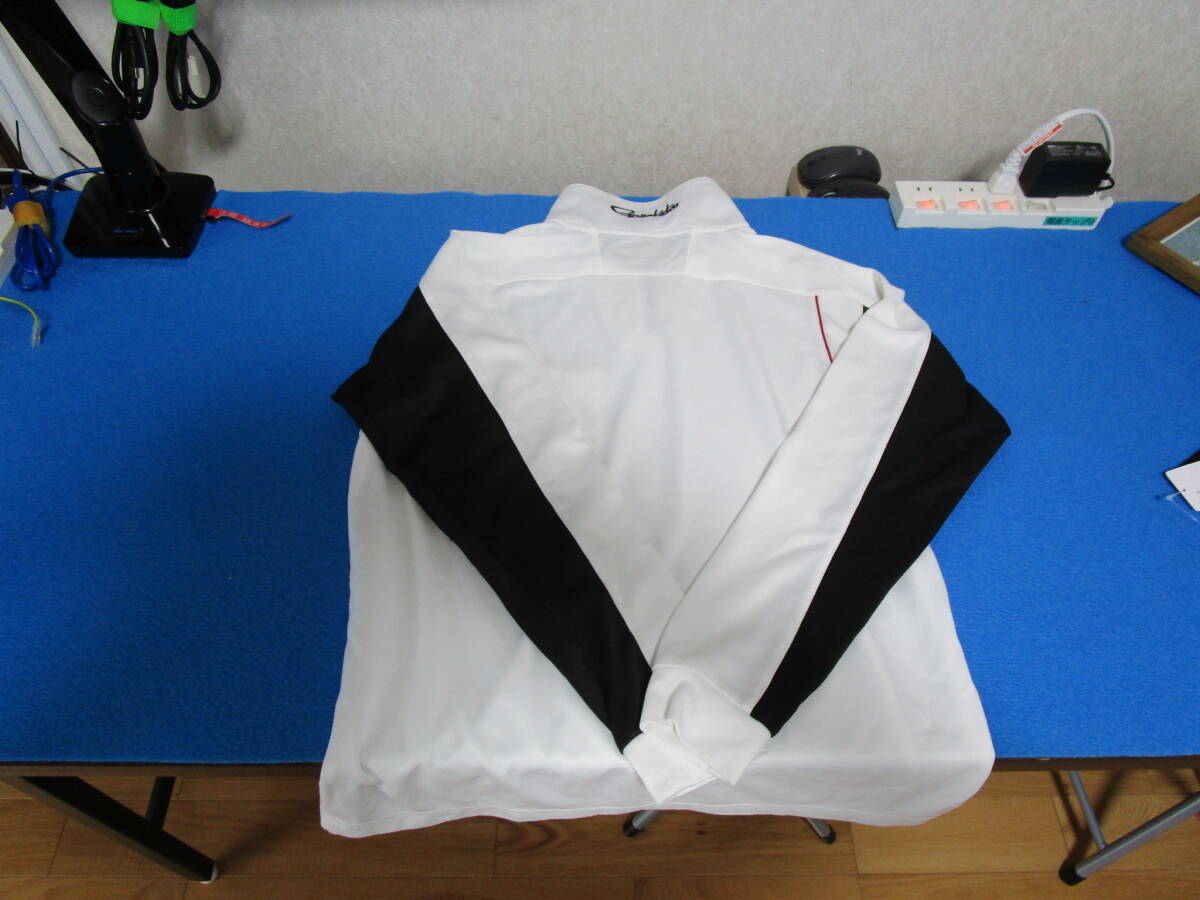 Gamakatsu Zip shirt long sleeve L size [ postage 230 jpy ]