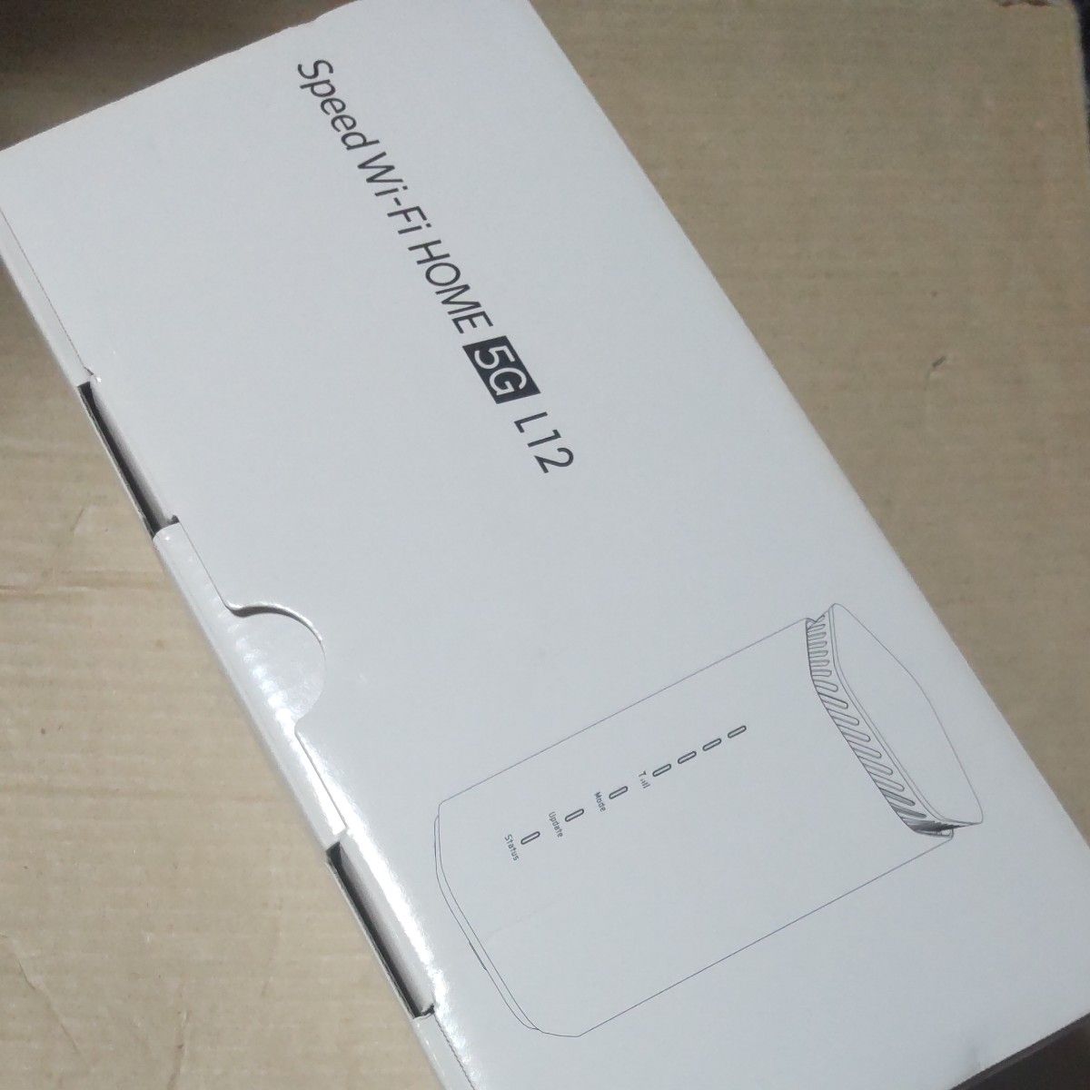 Speed Wi-Fi HOME 5G L12 ホームルーター