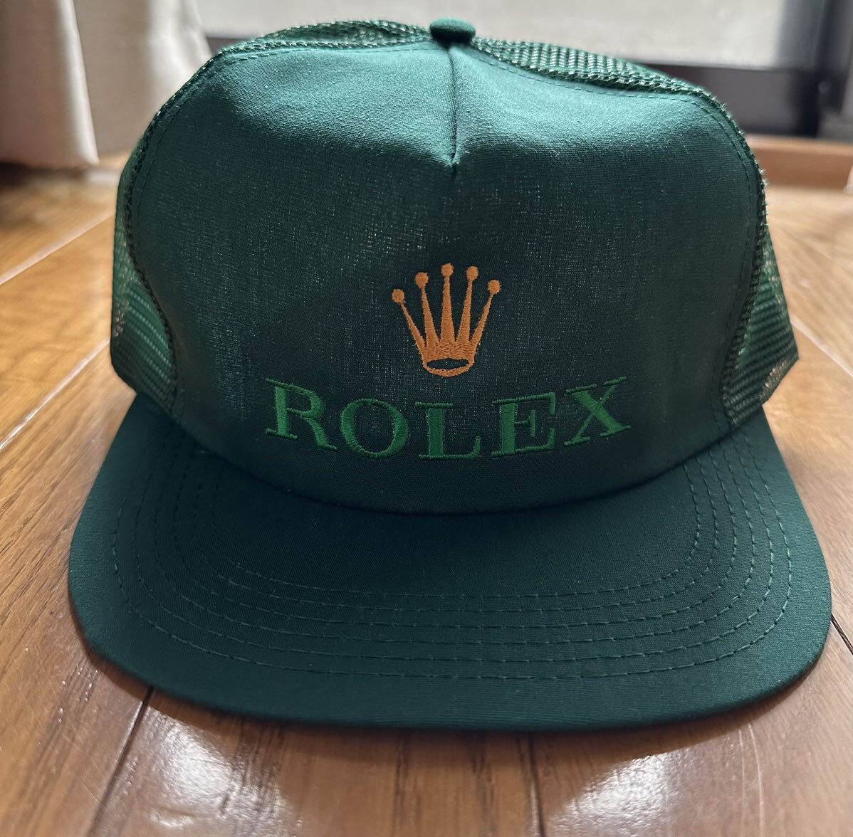 80s-90s デッドストック ROLEX CAP アメリカ製の画像2