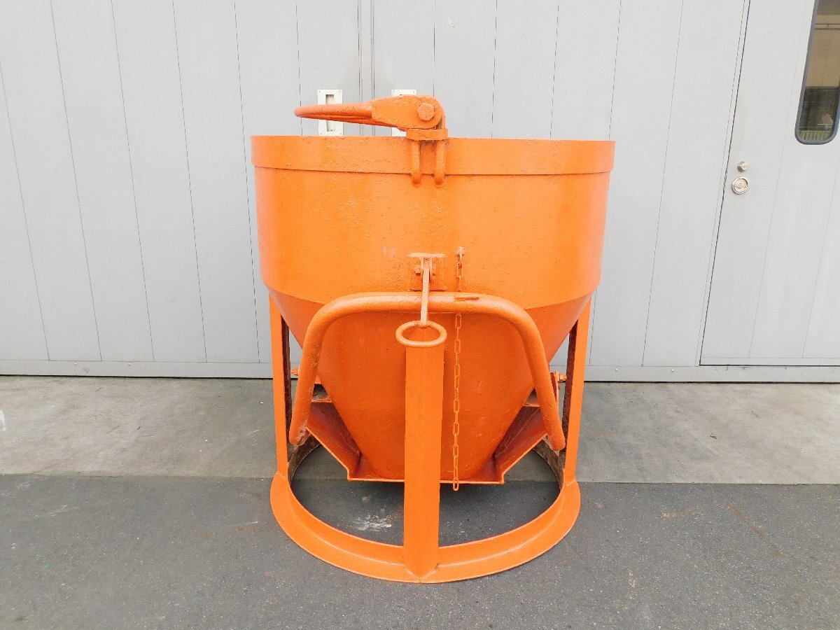 *1000 jpy start outright sales!* boiler . ironworking place raw concrete hopper 0.5m3 Class * construction site construction work * used *T606[ juridical person limitation delivery! gome private person un- possible ]